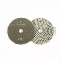 Алмазный гибкий шлифовальный круг STONECRAFT D100x4,0 wet №3000 (Украина)