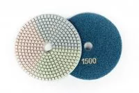 Алмазный гибкий шлифовальный круг Триколор 125x2,4 wet №1500 (Китай)