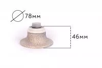 Алмазная профильная фреза A30 №0 (Пётр)