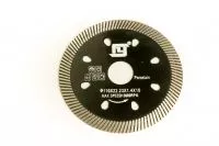 Алмазный диск по керамике FEIYAN 110x1,4x10x22,2 турбо черный  (Китай)