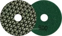 Алмазный гибкий шлифовальный круг DY triangle D100x4,0 dry №800 (Китай)