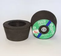 Шарошка бакелитовая конусная АС 110/90х55хM14 №100 (Италия)