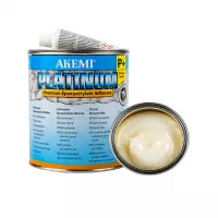 Клей для камня эпоксиакрилатный густой AKEMI 10725 Platinum Pre прозрачный 0,9л (Германия)