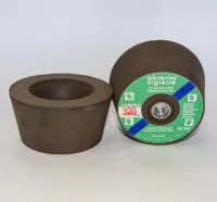 Шарошка бакелитовая конусная АС 110/90х55хM14 №320 (Италия)