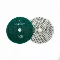 Алмазный гибкий шлифовальный круг STONECRAFT D100x4,0 wet №800 (Украина)