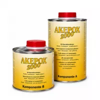 Клей для камня эпоксидный жидкий AKEMI 10618 Akepox 2000 медовый 1,5кг (Германия)