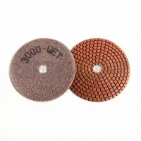 Алмазный гибкий шлифовальный круг WANLONG D100x4,3 wet №3000 (Китай)