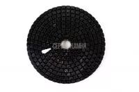 Алмазный гибкий шлифовальный круг STONECRAFT D100x4,0 wet BUFF BLACK (Украина)