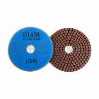 Алмазный гибкий шлифовальный диск EHWA D100x4,0 wet №1500 (Корея)