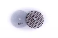 Алмазный гибкий шлифовальный диск DY hexagonal D100x4,0 dry №buff white (Китай)