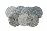 Комплект 7 шт Алмазный гибкий шлифовальный круг ST WSP 100x2 wet №50,150,300,500,1000,2000, 3000