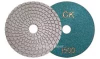 Алмазный гибкий шлифовальный круг FEIYAN белые D100x3,5 wet №1500 (Китай)