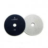 Алмазный гибкий шлифовальный круг STONECRAFT D125х4,0 wet №30 (Украина)