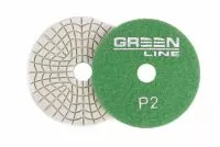 Алмазный гибкий шлифовальный круг GREEN LINE D100 3 шага №2(Китай)