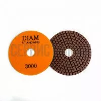 Алмазный гибкий шлифовальный диск EHWA D100x4,0 wet №3000 (Корея)