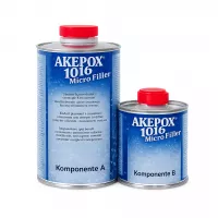 Клей для камня эпоксидный жидкий AKEMI 11785 Akepox 1016 бесцветный 1 кг (0,75+0,25кг) (Германия)