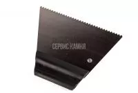 Стальной шпатель зубчатый KUBALA 180 мм 3 мм (0517)