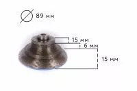 Алмазная профильная фреза JQ O30 №0 (Китай)