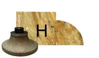 Алмазная профильная фреза по мрамору PTR H20 №1 (Украина)