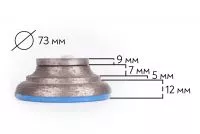 Алмазная профильная фреза JQ O20 №0 (Китай)