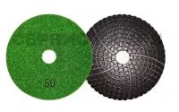 01.Алмазный гибкий шлифовальный круг MR Блеск D100x4,5 wet №50 (Китай)