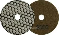 Алмазный гибкий шлифовальный диск DY hexagonal D100x4,0 dry №3000 (Китай)