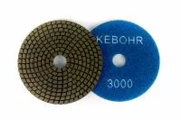 07.Алмазный гибкий шлифовальный круг KEBOHR standard D100x3.5 wet №3000 (Гемания)