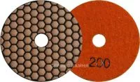 Алмазный гибкий шлифовальный круг DY hexagonal 100x4,0 dry №200 (Китай)