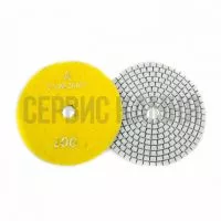 Алмазный гибкий шлифовальный круг STONECRAFT D100x4,0 wet №100 (Украина)