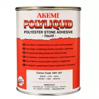 Клей для камня полиэфирный жидкий AKEMI 10157 POLYLIQUID светло-бежевый 1,65кг (Германия)