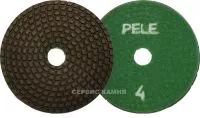 Алмазный гибкий шлифовальный круг PELE D80x3,5 dry №4 (Украина)
