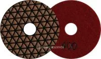 Алмазный гибкий шлифовальный круг DY triangle 100x4,0 dry №400 (Китай)