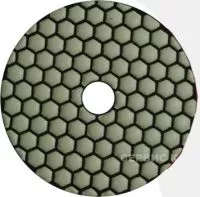 Алмазный гибкий шлифовальный диск DY hexagonal D100x4,0 dry №1000 (Китай)