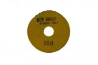 Алмазный гибкий шлифовальный круг NEW GREAT мет. №100