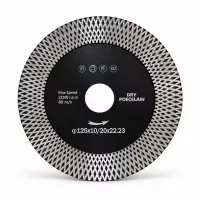 Алмазный отрезной диск по мрамору Green Line 125x22,23-10/20 mesh--турбо 