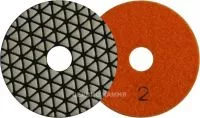 Алмазный гибкий шлифовальный круг DY 5 step 100x4,0 dry №2 (Китай)