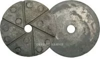 Шлиф.-полир.круг Д=250 с мет. кольц.200/160