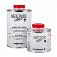 Клей для камня эпоксидный жидкий AKEMI 10681 Akepox 5000 бесцветный 1,5кг (Германия)