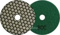 Алмазный гибкий шлифовальный диск DY hexagonal D100x4,0 dry №800 (Китай)