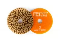 01. Алмазный гибкий шлифовальный круг EHWA NEW PREMIUM 100x3 wet 4 step №3 (Корея)