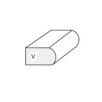 Алмазная профильная фреза V20 №0 (Италия)